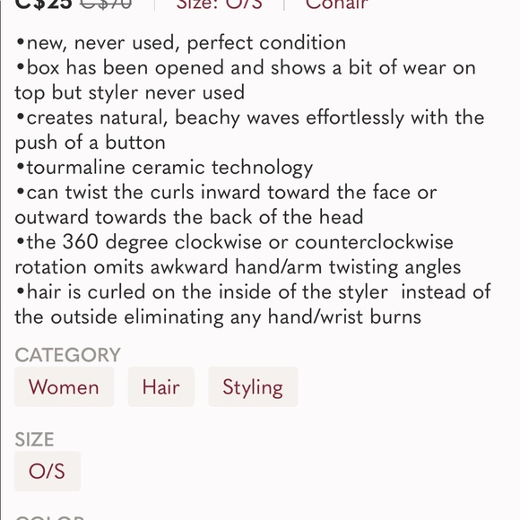 Conair Infiniti pro - Picture 6 of 7